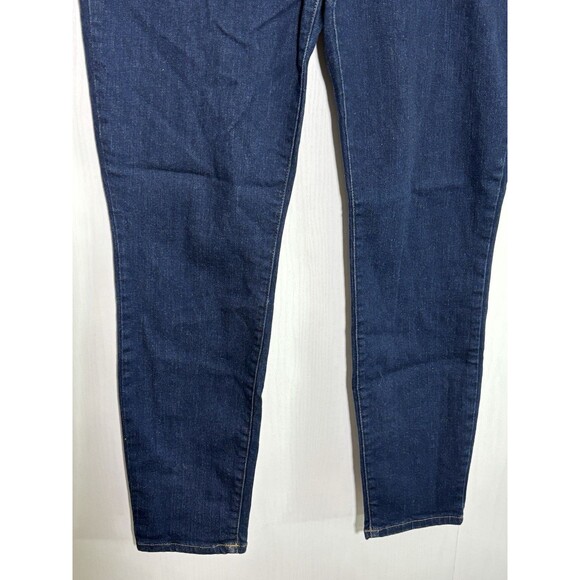 NYDJ Not Your Daughter's Jeans Women's 14 Blue Dark Wash Skinny Stretch Tummy - Picture 3 of 10